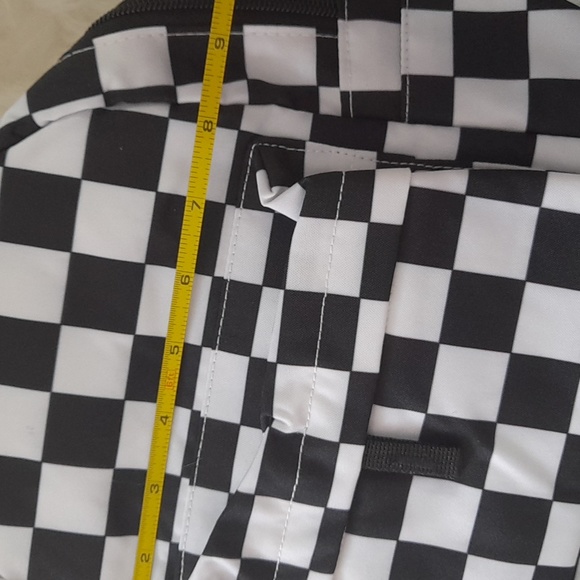 Mini Black and white checkerd backpack - Picture 5 of 5